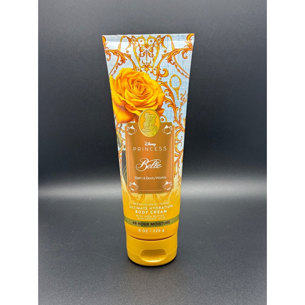 Bath & Body Works Disney Princess Belle Ultimate Hydration Body Cream 8oz Rose